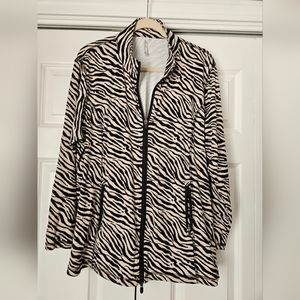 Lulu-B zipper jacket tiger print
